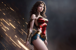 Force Of Justice Wonder Woman Wallpaper