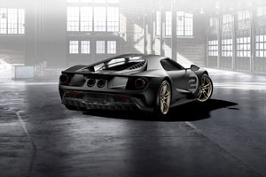 Ford GT 66 Heritage Edition Rear (320x240) Resolution Wallpaper