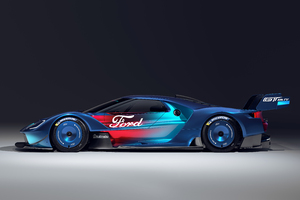Ford GT Mk IV Side View Wallpaper