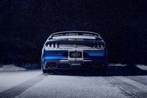 Ford Mustang Frozen Thunder (320x240) Resolution Wallpaper