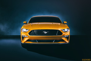 Ford Mustang GT Front 4k