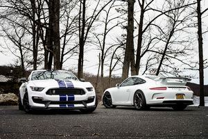 Ford Mustang GT350 And Porsche GT3