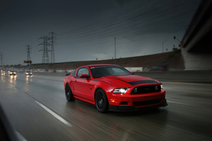 Ford Mustang S197 (1336x768) Resolution Wallpaper