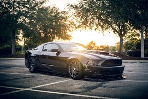 Ford Mustang Shellby Black