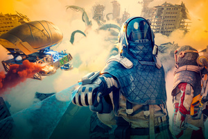 Forever Skies Game (1366x768) Resolution Wallpaper