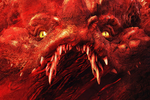 Formidable Foe Red Dragon In Dungeons And Dragons Honor Among Thieves Wallpaper