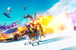 Fortnite Key Art Game (1024x768) Resolution Wallpaper