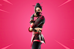 Fortnite Red Jade Outfit 4k