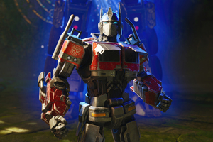 Fortnite Transformers Optimus Prime Wallpaper