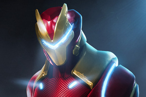 Fortnite X Marvel Iron Man Wallpaper