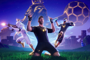 Fortnite X Messi (1680x1050) Resolution Wallpaper