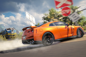 Forza Horizon 3 Nissan Gtr Drift 4k