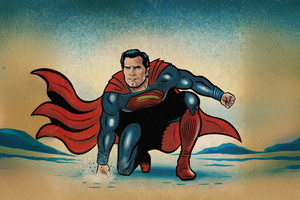 Frontier Superman (5120x2880) Resolution Wallpaper
