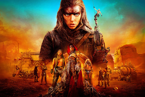 Furiosa A Mad Max Saga Movie 2024 (1366x768) Resolution Wallpaper