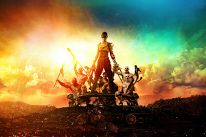 Furiosa A Mad Max Saga Screen X Poster Wallpaper