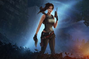 Fury Tomb Raider (3000x2000) Resolution Wallpaper