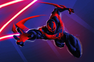 Futuristic Spider Man 2099 (2560x1700) Resolution Wallpaper