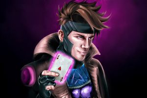 Gambit The Ace Of Marvel (3840x2160) Resolution Wallpaper