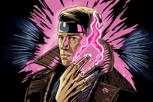 Gambit The Ace Of Style (3840x2400) Resolution Wallpaper