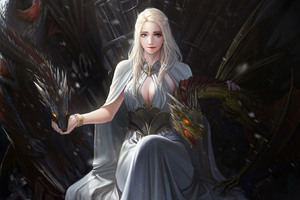 Game of Thrones Daenerys Targaryen Artwork