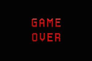 Game Over Typo 5k