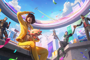 Garena Free Fire 2025 (2560x1080) Resolution Wallpaper