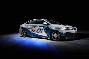 Geely Emgrand GL Race Car 2018 Front (2560x1440) Resolution Wallpaper