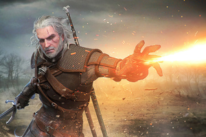 Geralt Of Rivia Witcher 4k