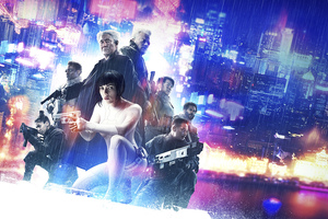 Ghost In The Shell 5k Poster (1024x768) Resolution Wallpaper