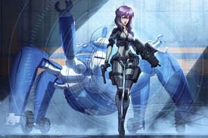 Ghost In The Shell Artwork 4k