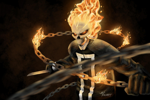 Ghost Rider Agents Of SHIELD Art