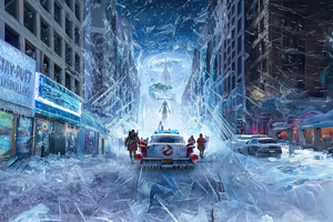 Ghostbusters Frozen Empire (2048x1152) Resolution Wallpaper