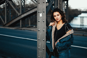 Girl Outdoor Model Portrait (2560x1600) Resolution Wallpaper