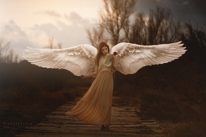 Girl With Wings Angel