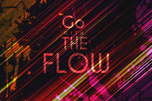 Go With The Flow (1360x768) Resolution Wallpaper