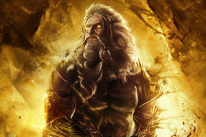 God Of War Ascension Poster 5k Wallpaper