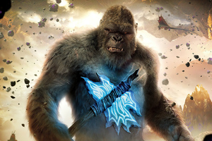 Godzilla In Godzilla V Kong Movie 5k