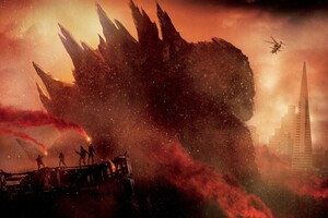 Godzilla Movie (2560x1024) Resolution Wallpaper