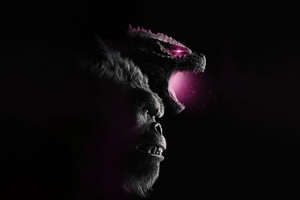Godzilla X Kong The New Empire 12k Dolby Poster (1440x900) Resolution Wallpaper