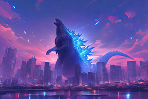 Godzilla X Kong The New Empire 2024 4k (1024x768) Resolution Wallpaper