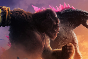 Godzilla X Kong The New Empire 4k Movie (1920x1080) Resolution Wallpaper