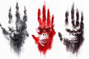 Godzilla X Kong The New Empire 5k Movie Wallpaper
