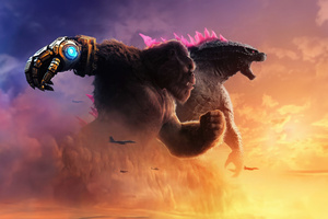 Godzilla X Kong The New Empire 8k Wallpaper