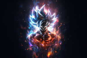 Goku Cosmic Evolution Wallpaper