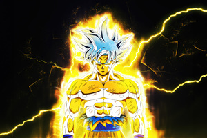Goku Dragon Ball Ultra Instinct Power (2880x1800) Resolution Wallpaper