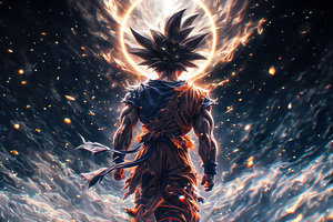 Goku Path To Power (1366x768) Resolution Wallpaper