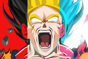 Goku Super Saiyan Anime Art