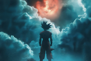 Goku The Saiyan Legend Unleashed (3440x1440) Resolution Wallpaper