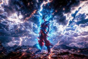Goku The Spirit Of Earth Defender (1280x800) Resolution Wallpaper