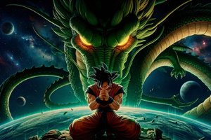 Goku The Strongest Fighter (3840x2160) Resolution Wallpaper